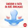 Imagem de Kit com 2 Chupetas Sensitive Soft 100% Silicone- NUK, Tam 1 (0-6 Meses)