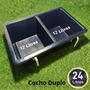 Imagem de Kit com 2 Comedouros Duplo 24 litros Abecel