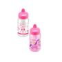 Imagem de Kit Com 2 Copos De Treinamento 270ml Sortidos Petita Rosa
