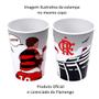 Imagem de Kit com 2 Copos do Flamengo Licenciado Oficial Infantil 320ml para Café Suco e Refri