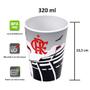 Imagem de Kit com 2 Copos do Flamengo Licenciado Oficial Infantil 320ml para Café Suco e Refri