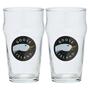 Imagem de Kit Com 2 Copos Em Vidro Tipo Pint Para Cerveja e Chopp Goose Island - 570ml - Ambev Oficial