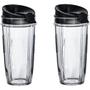 Imagem de Kit com 2 Copos Nutri Ninja 700ml - Tritan sem BPA e Tampa de Bico
