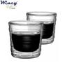 Imagem de Kit com 2 Copos Para Café Expresso Parede Dupla 80 ml Wincy