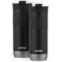 Imagem de Kit com 2 Copos Térmicos Byron SNAPSEAL Preto Contigo  591ml