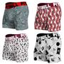 Imagem de Kit Com 2 Cuecas Boxer Box Masculina Adulto Pitbull Atacado