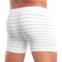 Imagem de KIT com 2 Cuecas modelo boxer lisa e listras em micromodal Mash