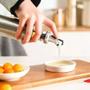 Imagem de KIT COM 2 Dispenser Em Vidro E Inox Azeite/vinagre Com Dosador 350ml