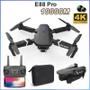 Imagem de KIT Com 2 Drones E88 Profissionais com 2 Cameras 4K, 2 Baterias cada App Completo Video/Foto Wi-Fi Voo 360 com Bolsa