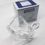Imagem de Kit com 2 Esculturas Cisne Em Vidro Corpo Aberto100ml Presente Bibelô com 12cm