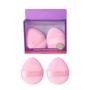 Imagem de Kit com 2 Esponjas de Veludo Triangulares Mini Cores sortidas - Miss Frandy