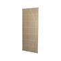 Imagem de Kit com 2 Folhas de Porta Madeira Decorada 210x60cm Espessura 3,5cm Neblina Mgm