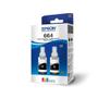 Imagem de Kit com 2 Garrafas de Tinta Preto T664520-4P T664  L110 L120 L200 L210 L220 L355 L375  Original