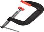 Imagem de Kit Com 2 Grampo Tipo C 3 Polegadas 100 X 100 X 190MM Com 5 Disco Flap Zircon