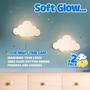 Imagem de Kit com 2 Luminárias de Parede Cloud Light Tip Perk - Iluminação para Quarto Infantil