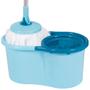 Imagem de Kit com 2 Mops Giratorios com Esfregao para Limpeza Profunda Balde Centrifuga Mor