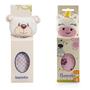 Imagem de Kit com 2 Naninhas de Bebê em Animais e Modelos Diferentes - Barros Baby Store