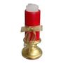 Imagem de Kit com 2 Peças Castical Vermelho Natal com Laco Natalino