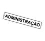 Imagem de Kit com 2 Placas de Sinalização Auto Adesivas para Portas de Administração - Poliestireno