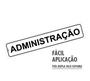 Imagem de Kit com 2 Placas de Sinalização Auto Adesivas para Portas de Administração - Poliestireno
