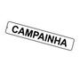 Imagem de Kit com 2 Placas de Sinalização Aviso: Toque a Campainha 5x25 cm, Poliestireno (PS)