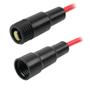 Imagem de Kit Com 2 Porta Fusível Padrão Com Fio 20a 12vdc Prático E Seguro PT1199