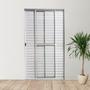 Imagem de Kit com 2 Portas Balcão de Alumínio 3 Folhas 210 X 150cm Linha Modular