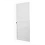 Imagem de Kit com 2 Portas de Alumínio de Correr Sobrepor 215x80cm Laminada Reversil Soft Plus Mgm