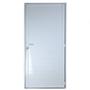 Imagem de Kit com 2 Portas Lambril de Alumínio 210x80cm com Maçaneta Linha 25 Lado Esquerdo Esquadrias Bergamo