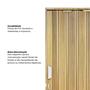 Imagem de Kit com 2 Portas Sanfonada de Pvc 210x72cm Bariri