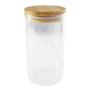 Imagem de Kit com 2 Pote para Mantimentos Tampa em Bambu 600ml