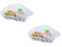 Imagem de Kit com 2 Potes Raso Com Valvula 995 Ml Nitron Cz031