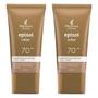 Imagem de Kit com 2 Protetor Solar Episol Color Tom 2 Claro FPS 70 40ml cada