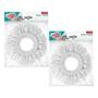 Imagem de KIT COM 2 REFIL MOP 360 GIRATORIO FIT ESFREGÃO FLASH LIMP MICROFIBRA BASE DE 13,5cm