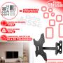 Kit Com 2 Suporte De Parede Para TV Articulado 10" á 55" Polegada Retrátil Compativel Smart Tv - Eletromassa Imagem de Kit Com 2 Suporte De Parede Para TV Articulado 10" á 55" Polegada Retrátil Compativel Smart Tv
