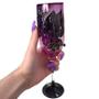 Imagem de Kit Com 2 Taças Pomba Gira Maria Mulambo Cristal Roxo 150 Ml