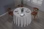 Imagem de Kit Com 2 Toalhas de Mesa Redonda 1,40m Jacar Buffet Festa