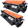 Imagem de Kit Com 2 Toner CF217A - 17A Com Chip Compatível Laserjet M102W M130FN M130FW