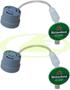 Imagem de kit com 2 unidades do tubo original da Chopeira Beertender Krups B100 B101 B215854 VB215855 VB311E54 VB311E55