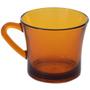 Imagem de Kit Com 2 Xícaras De Vidro Âmbar Para Café Chá 200ml