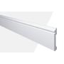 Imagem de Kit com 20 Barras Rodapé de Poliestireno Md12 15mm X 244cm X 12cm 48m Branco