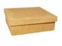 Imagem de Kit Com 20 Caixa Quadrada Tampa Sapato 12x12x5 Mdf Madeira
