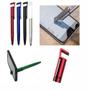 Imagem de Kit com 20 canetas 3 em 1 Multifuncional Touch e Suporte de Mesa para Tablet e Celular
