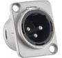 Imagem de Kit Com 20 Conector Xlr Painel Macho Santo Angelo Sa2x