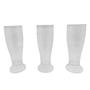 Kit com 20 copos taça tulipa de chopp 250ml acrilico cristal/transparente - Buteco e Decor Imagem de Kit com 20 copos taça tulipa de chopp 250ml acrilico cristal/transparente