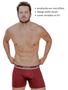 Imagem de Kit Com 20 Cuecas Boxer D'luxe Lisa (C2001)