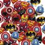 Imagem de Kit com 20 Pingentes sortidos heróis Marvel e DC para montar pulseiras, colar, chaveiros, e bijus 