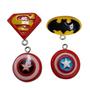 Imagem de Kit com 20 Pingentes sortidos heróis Marvel e DC para montar pulseiras, colar, chaveiros, e bijus 