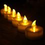 Imagem de Kit Com 200 Velas De Led Cor Amarelo - Baterias Inclusas