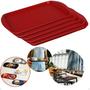 Imagem de Kit com 24 Bandejas Multiuso Retangular 44x30,7 cm Resistente Restaurante Self Service FastFood Bares